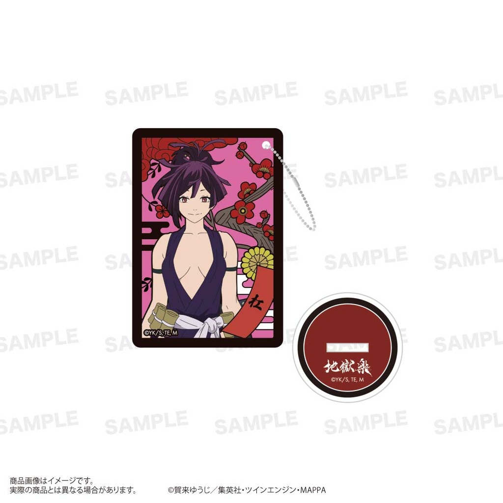 (PO) Hell's Paradise: Jigokuraku Trading Hanafuda Style Acrylic Key Chain with Stand [BOX] Image_6