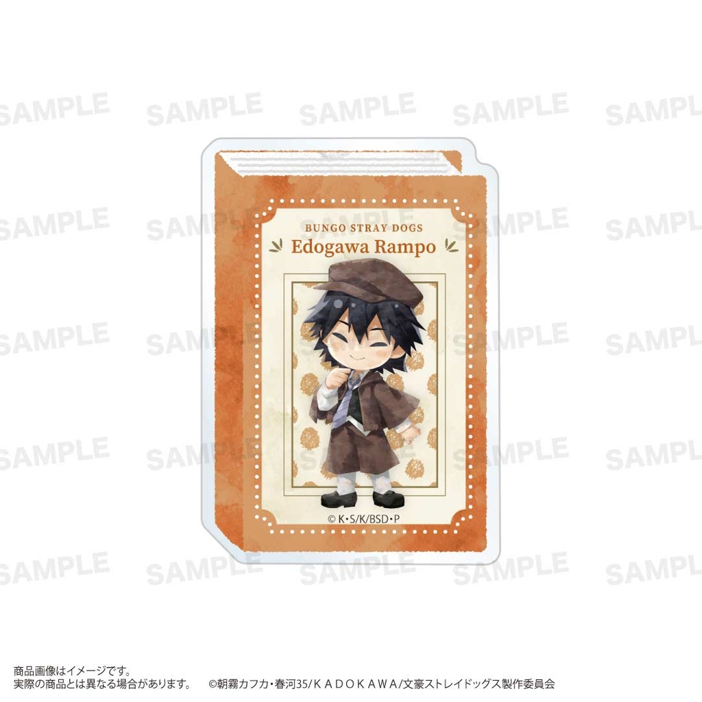 (PO) Bungo Stray Dogs Trading Acrylic Card Charamage [BOX] Image_5