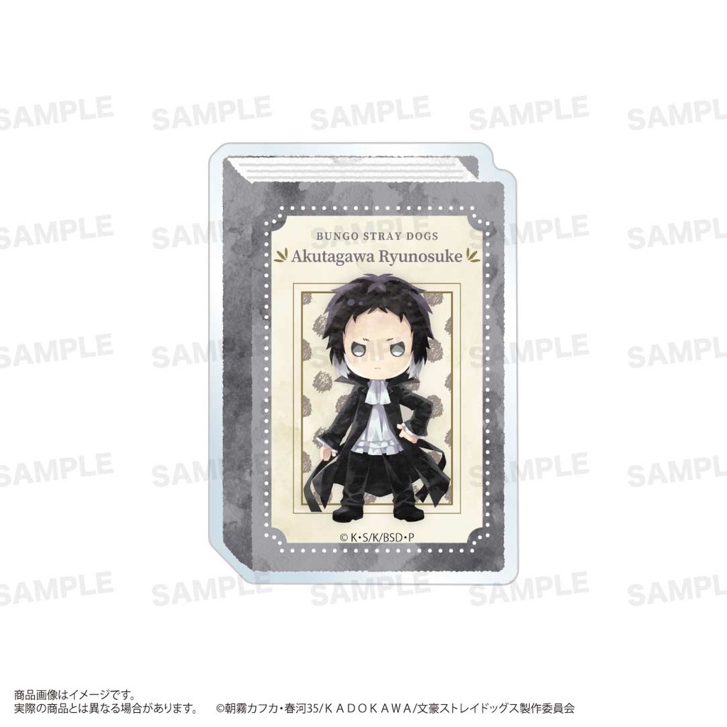 (PO) Bungo Stray Dogs Trading Acrylic Card Charamage [BOX] Image_7