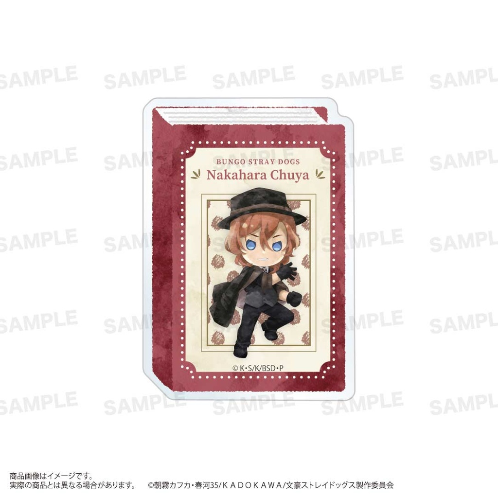 (PO) Bungo Stray Dogs Trading Acrylic Card Charamage [BOX] Image_8