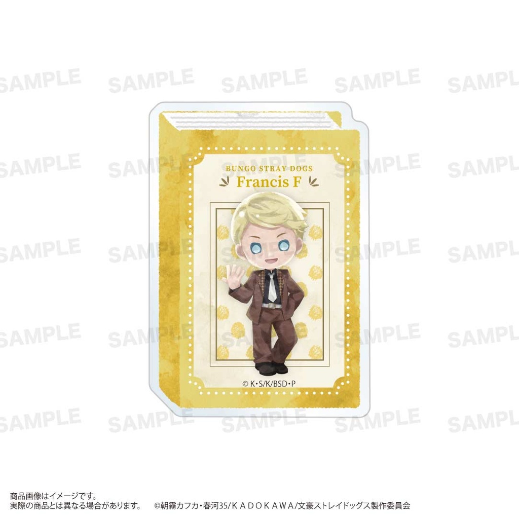 (PO) Bungo Stray Dogs Trading Acrylic Card Charamage [BOX] Image_9