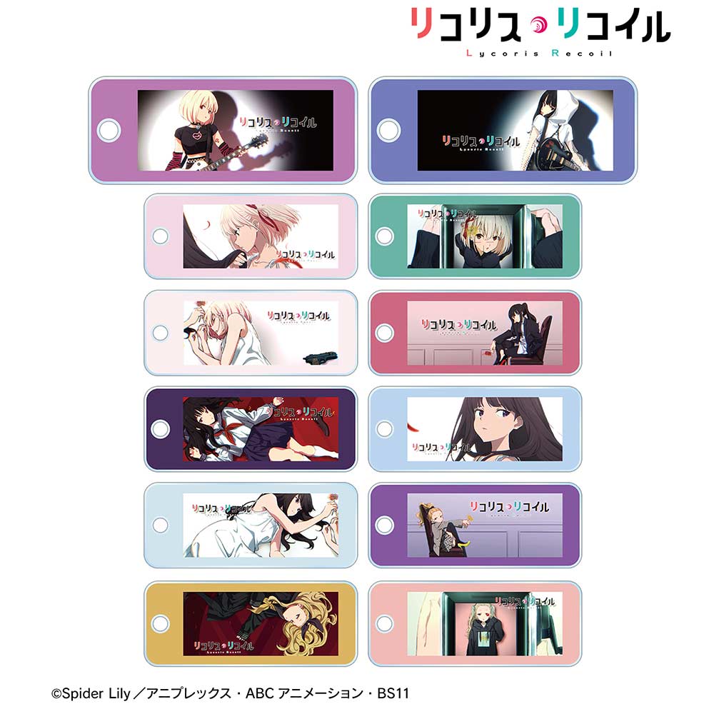 (PO) Lycoris Recoil Trading Eye-catching Image Acrylic Key Tag Ver. B [BOX] Image_1