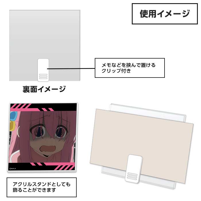 (PO) Bocchi the Rock! Acrylic Clip Stand A Image_2