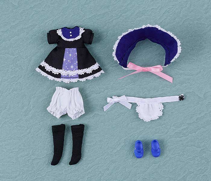 (PO) Nendoroid Doll Outfit Set Old-Fashioned Dress (Black) Image_2