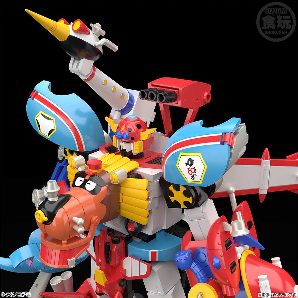 (PO) SMP Tatsunoko Production 60th Anniversary Tatsunoko Gattai - Time Bokan Robo [BOX] Image_4