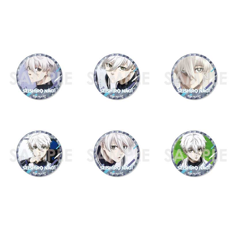 (PO) Blue Lock Can Badge Set Nagi Seishiro ga Ippai Selection Image_1