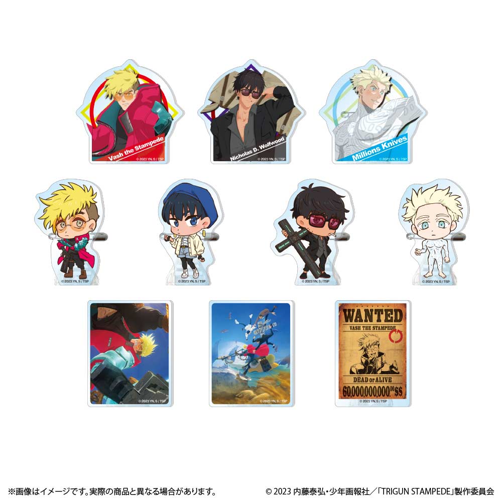 (PO) Trigun Stampede Acrylic Badge [BOX] Image_1