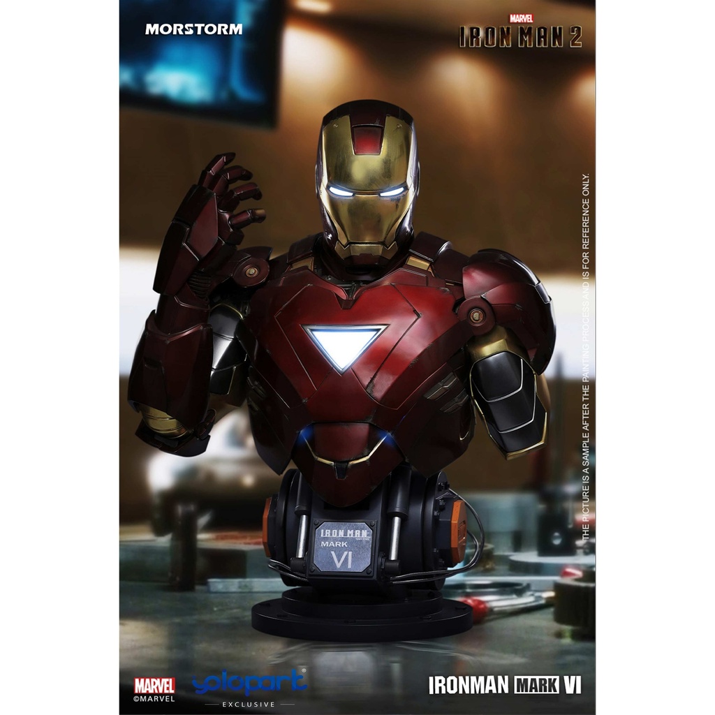 Iron Man 2 - Iron Man MK6 Bust (Deluxe)  Image_2
