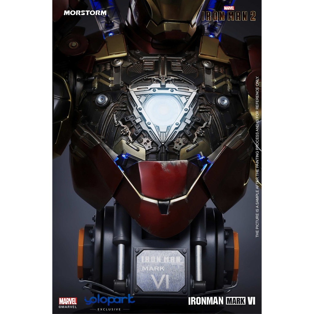 Iron Man 2 - Iron Man MK6 Bust (Deluxe)  Image_5