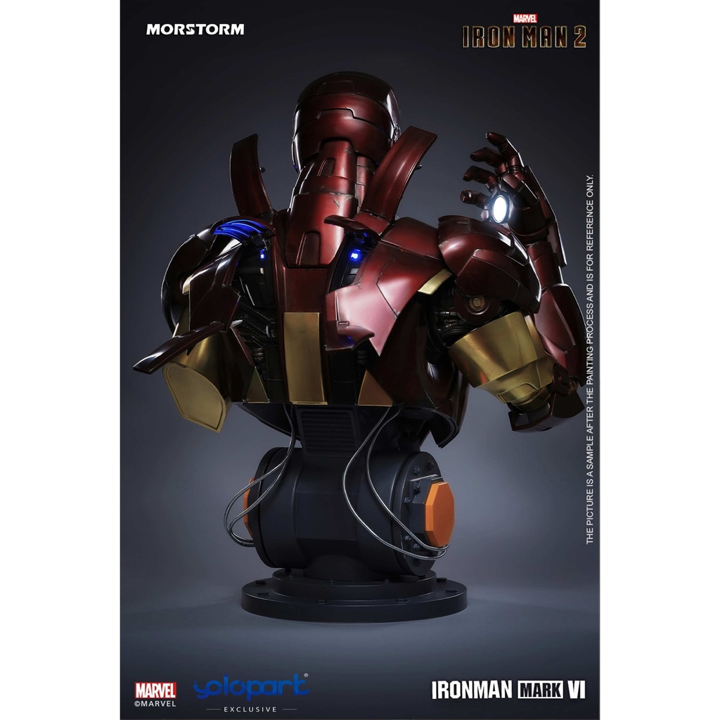 Iron Man 2 - Iron Man MK6 Bust (Deluxe)  Image_7