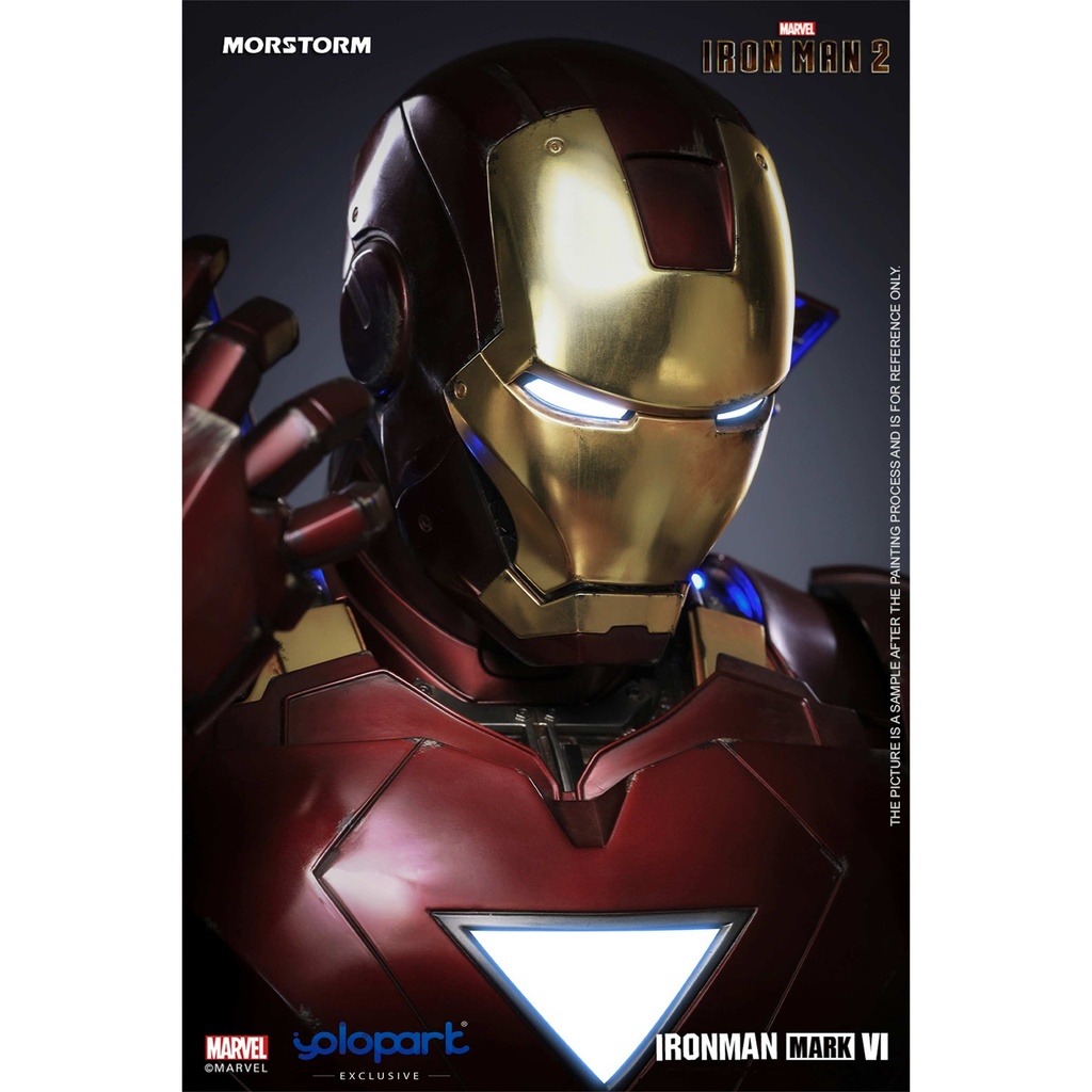 Iron Man 2 - Iron Man MK6 Bust (Deluxe)  Image_8
