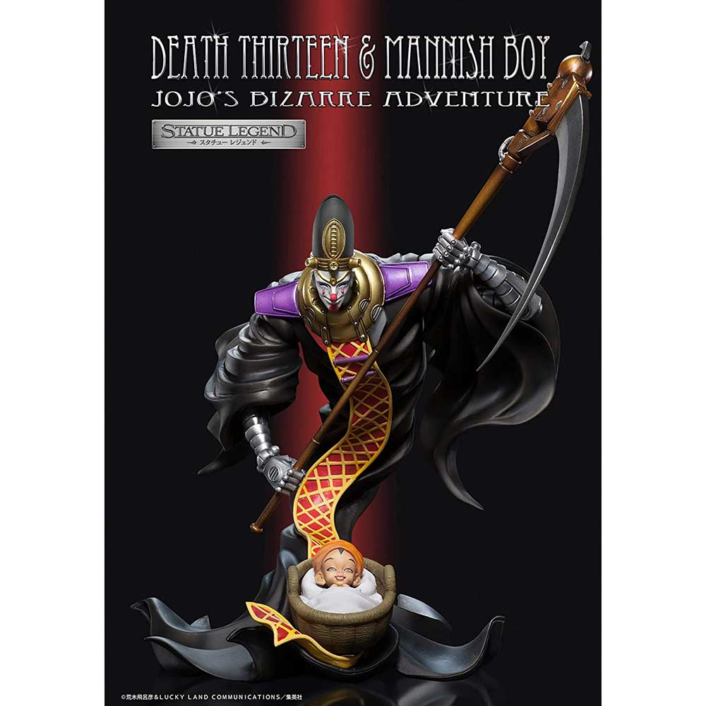 (PO) Statue Legend JoJo's Bizarre Adventure Part III - Death Thirteen & Mannish Boy (Re-issue) Image_6