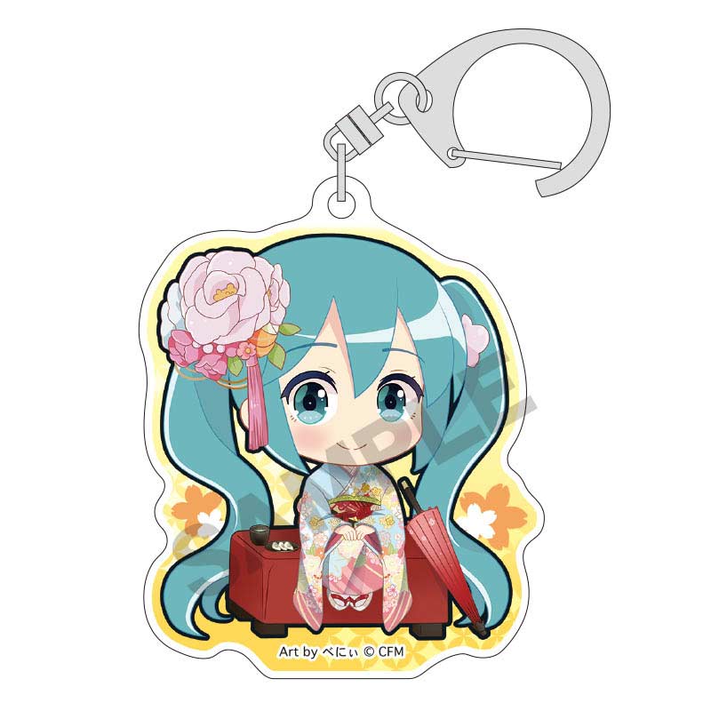 (PO) Hatsune Miku Trading Acrylic Key Chain Kyoto [BOX] Image_7