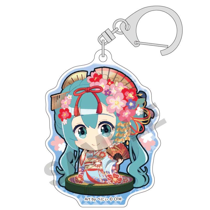 (PO) Hatsune Miku Trading Acrylic Key Chain Kyoto [BOX] Image_8