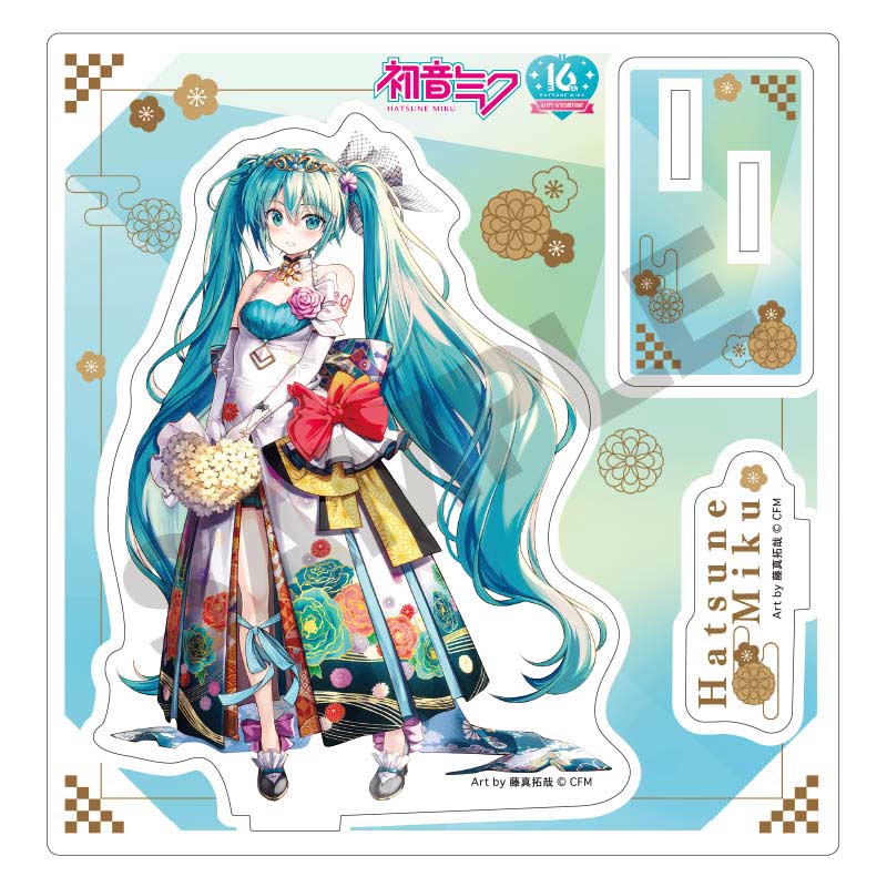 (PO) Hatsune Miku Acrylic Stand - Birthday Image_2
