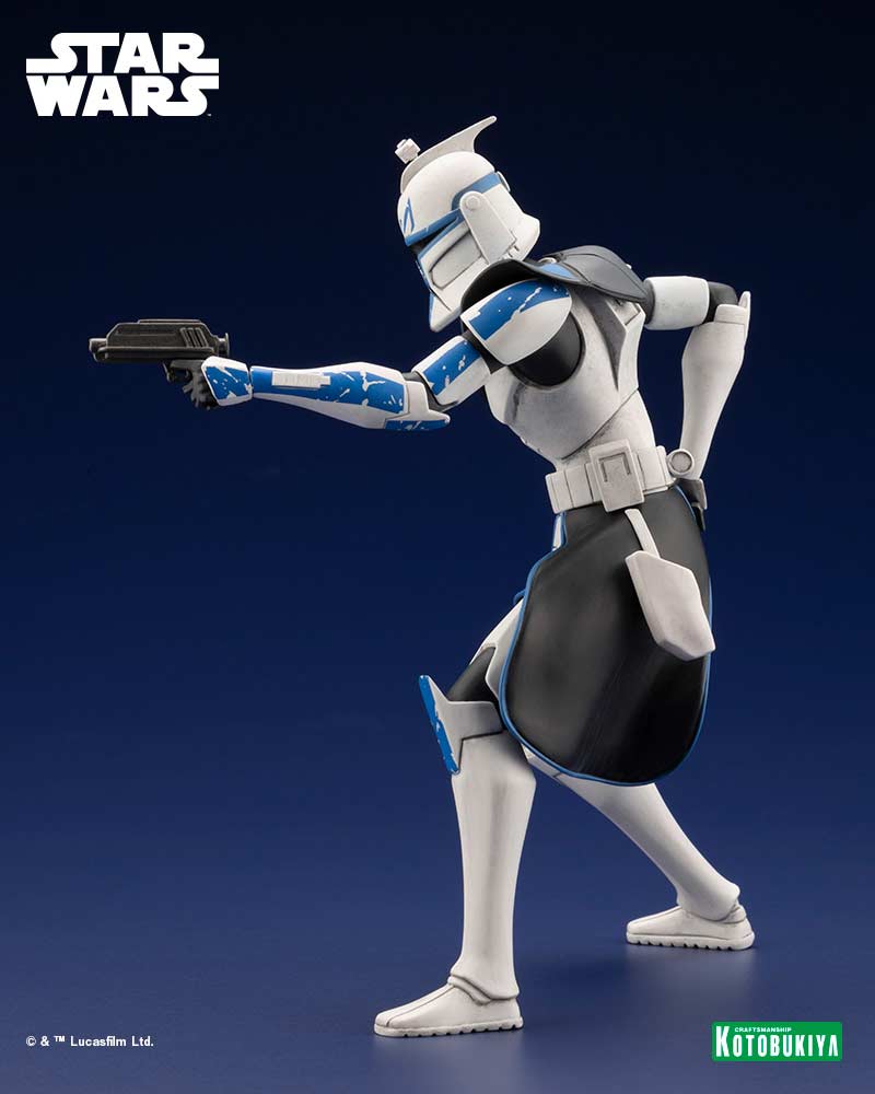 (PO) Star Wars: The Clone Wars ARTFX+ Captain Rex TM Star Wars: The Clone Wars Ver. Image_5