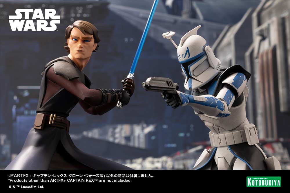 (PO) Star Wars: The Clone Wars ARTFX+ Captain Rex TM Star Wars: The Clone Wars Ver. Image_20