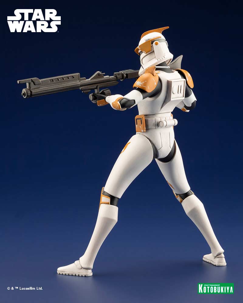 (PO) Star Wars: The Clone Wars ARTFX+ Commander Cody TM The Clone Wars Ver. Image_6