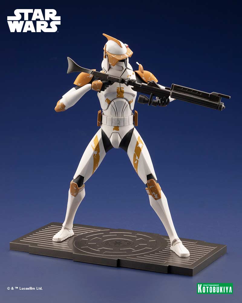 (PO) Star Wars: The Clone Wars ARTFX+ Commander Cody TM The Clone Wars Ver. Image_14