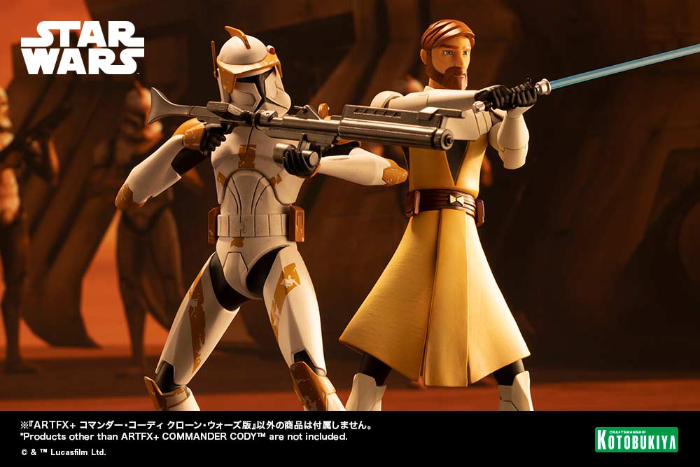 (PO) Star Wars: The Clone Wars ARTFX+ Commander Cody TM The Clone Wars Ver. Image_19