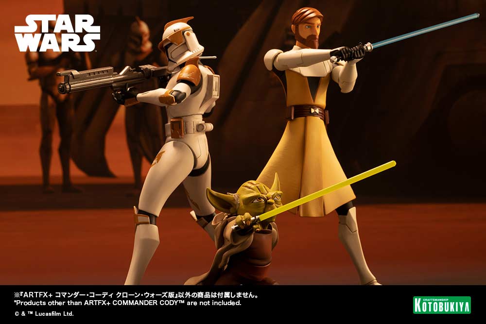 (PO) Star Wars: The Clone Wars ARTFX+ Commander Cody TM The Clone Wars Ver. Image_20