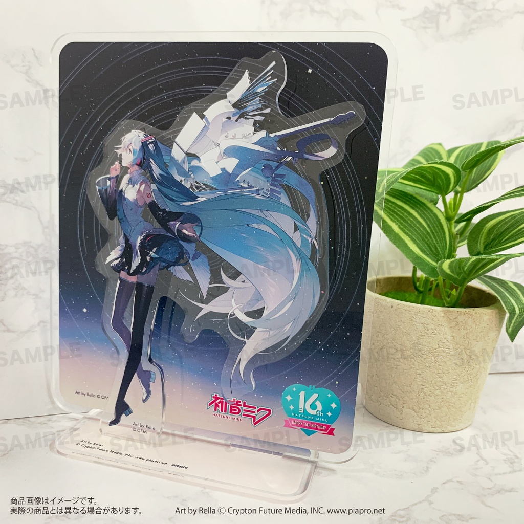 (PO) Hatsune Miku Happy 16th Birthday Acrylic Diorama Image_5