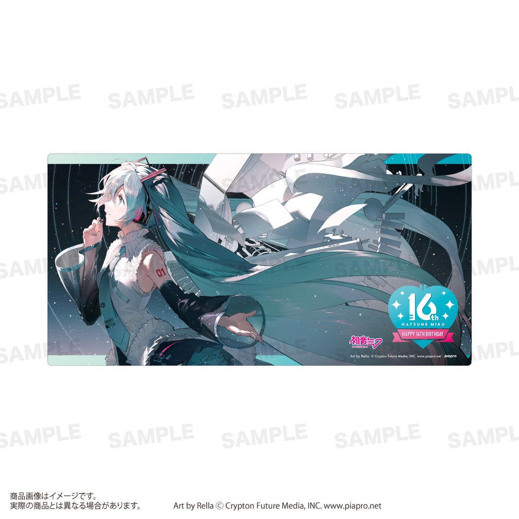 (PO) Hatsune Miku Happy 16th Birthday Desk Mat Image_1