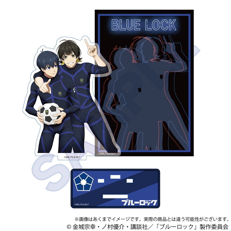 (PO) Blue Lock Acrylic Stand with Background Special Illustration Ver. A Image_1