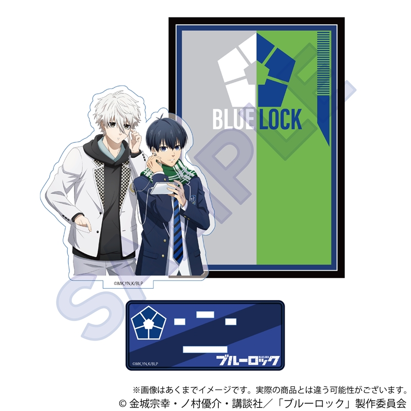 (PO) Blue Lock Acrylic Stand with Background Special Illustration Ver. D Image_1