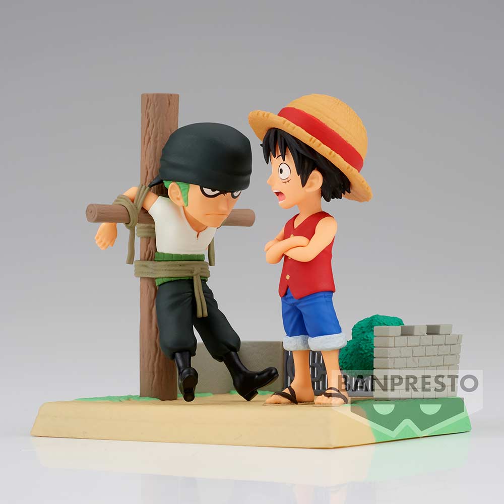 (PO) One Piece World Collectable Figure Log Stories - Monkey.D.Luffy & Roronoa Zoro Image_3