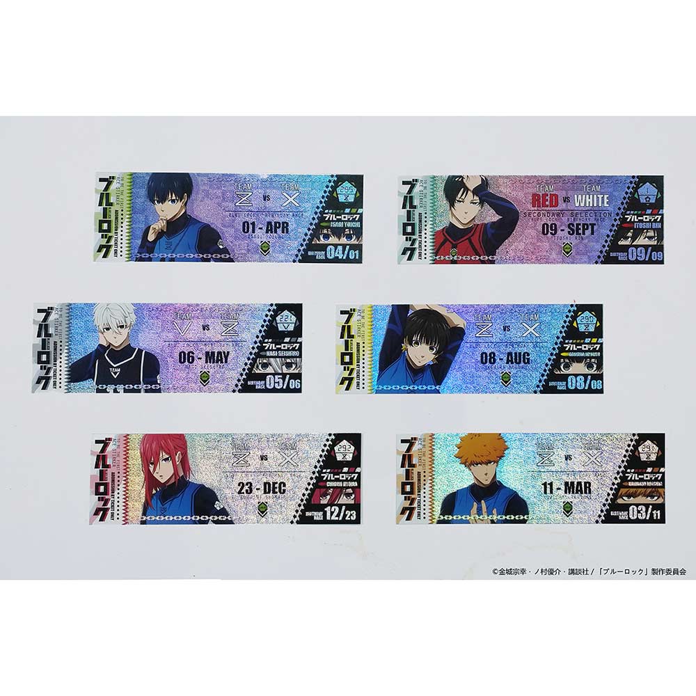 (PO) AFORCE x DRAGON HORSE Blue Lock Hologram Card (Set of 6) Image_1