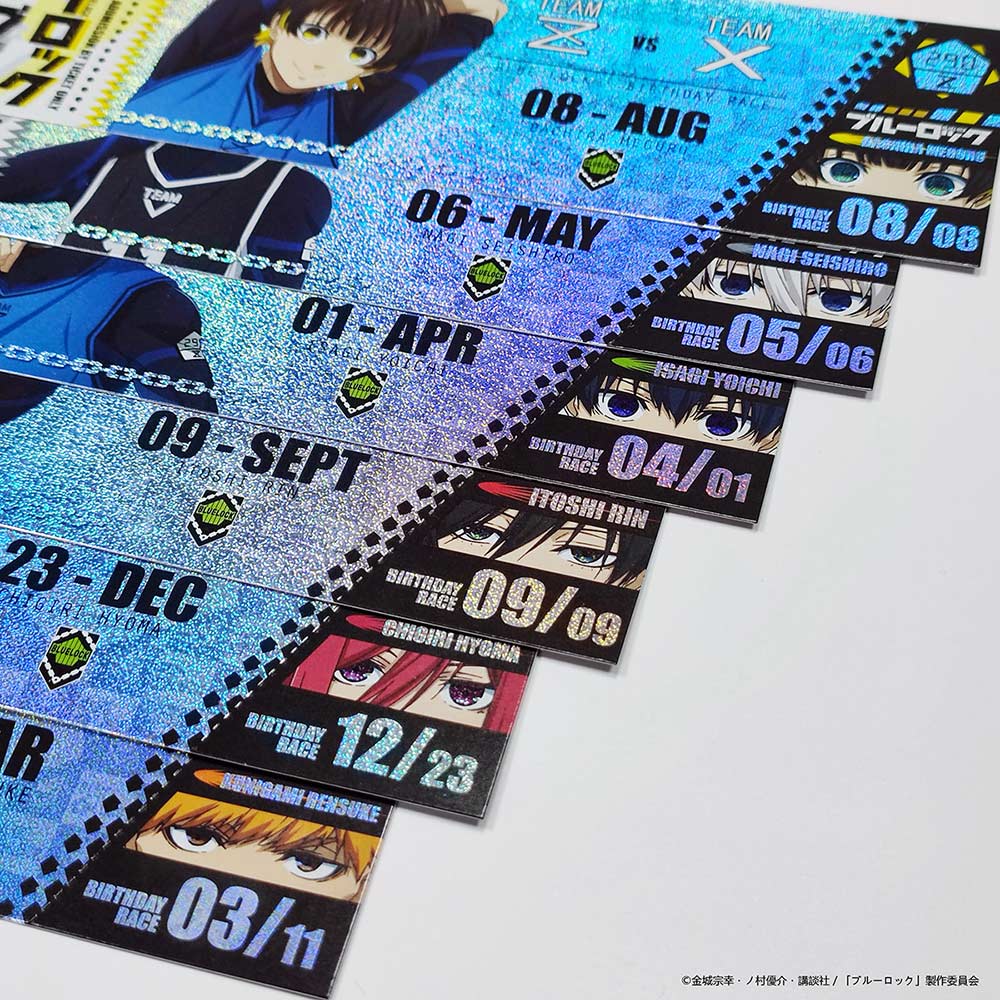 (PO) AFORCE x DRAGON HORSE Blue Lock Hologram Card (Set of 6) Image_3