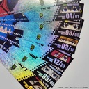 (PO) AFORCE x DRAGON HORSE Blue Lock Hologram Card (Set of 6) Image_4