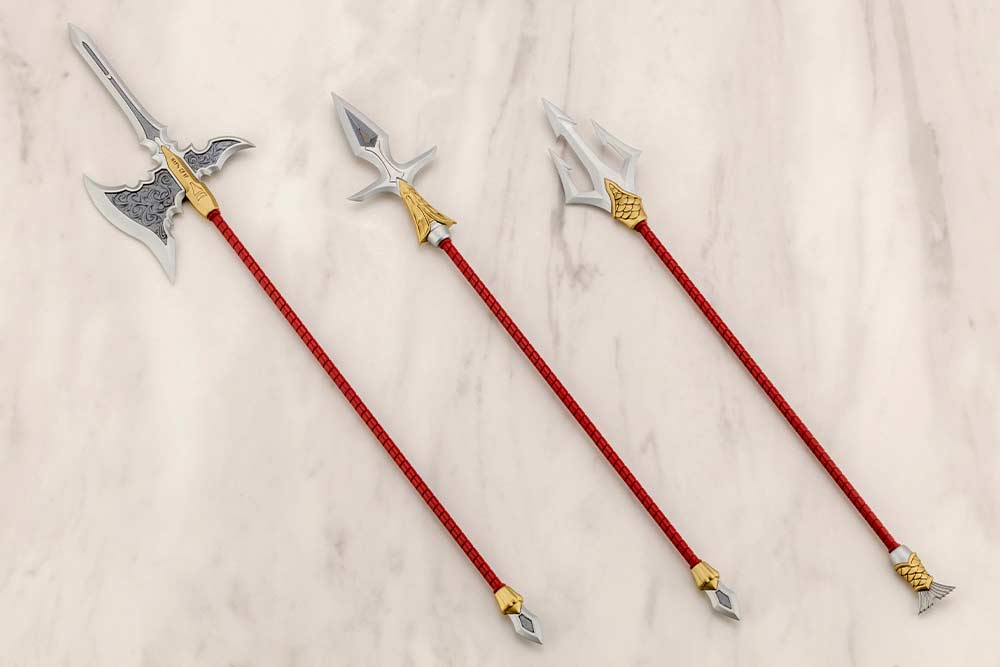 (PO) M.S.G Modeling Support Goods Virtuous Style 03 Pole Weapon Set Image_3