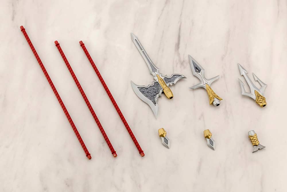 (PO) M.S.G Modeling Support Goods Virtuous Style 03 Pole Weapon Set Image_4