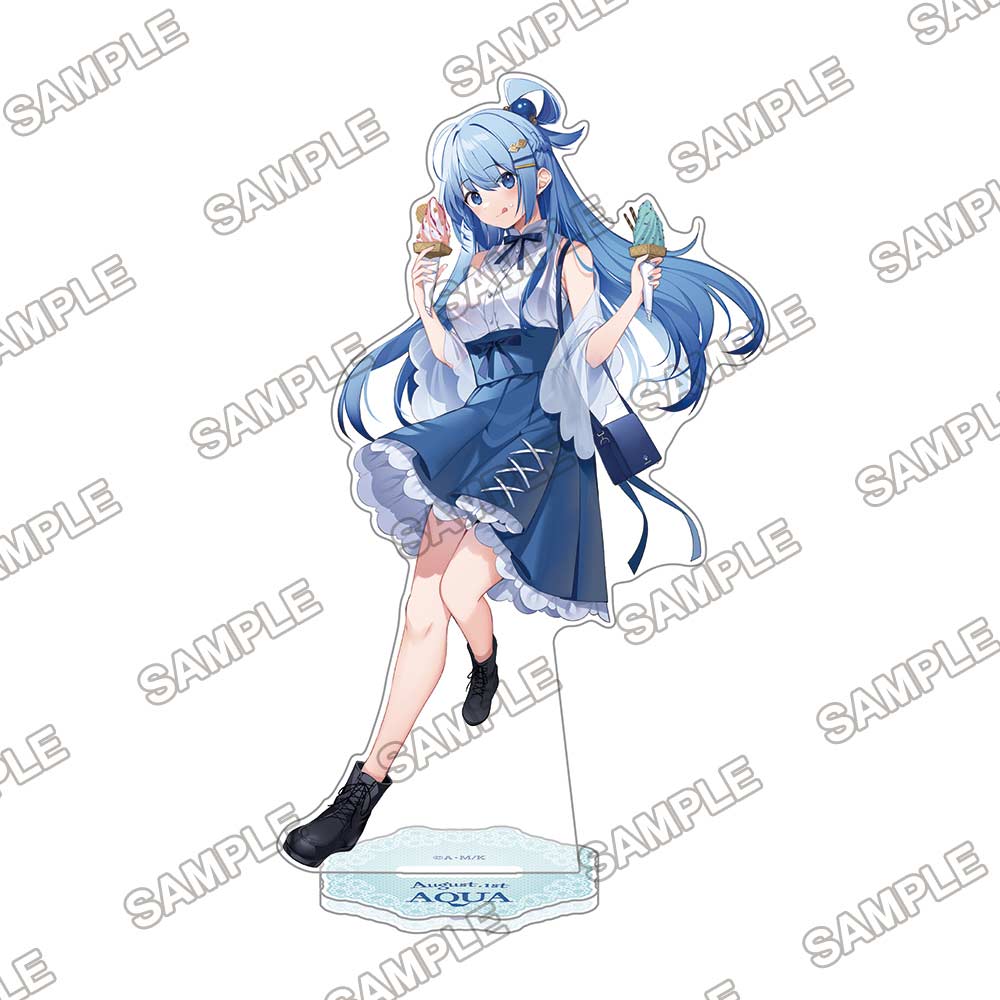 (PO) KonoSuba Birthday Celebration 2023 Original Illustration Acrylic Stand Aqua Image_1