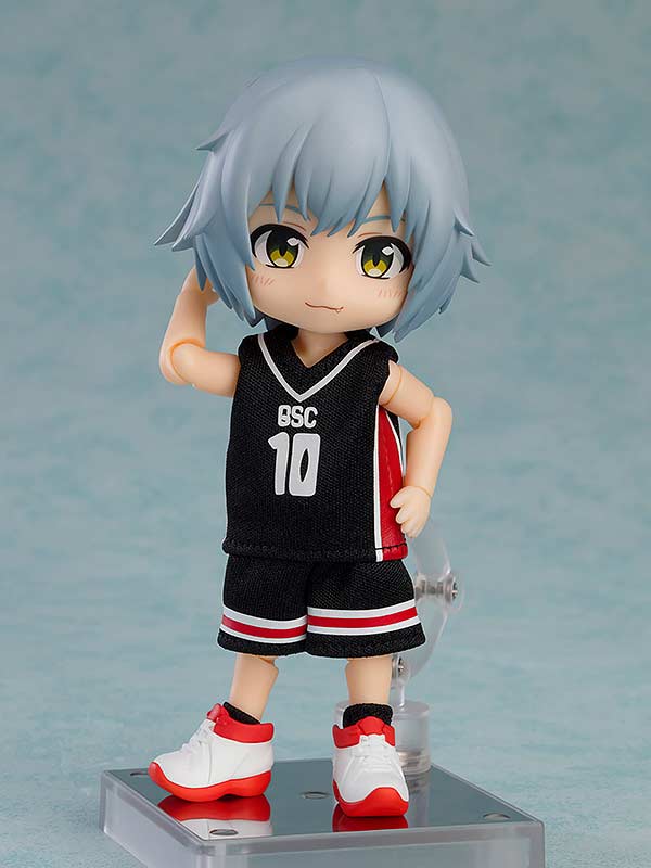 (PO) Nendoroid Doll Outfit Set Basketball Uniform (Black) Image_5