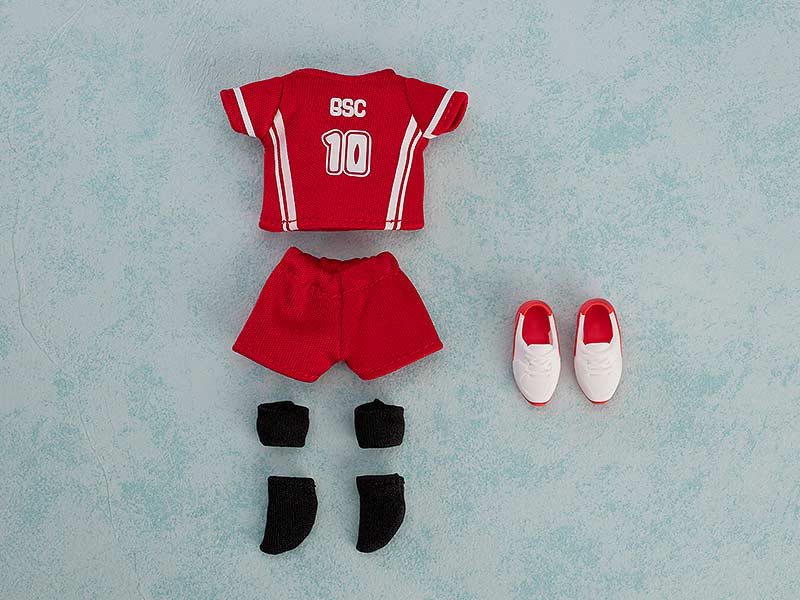 (PO) Nendoroid Doll Outfit Set Volleyball Uniform (Red) Image_3