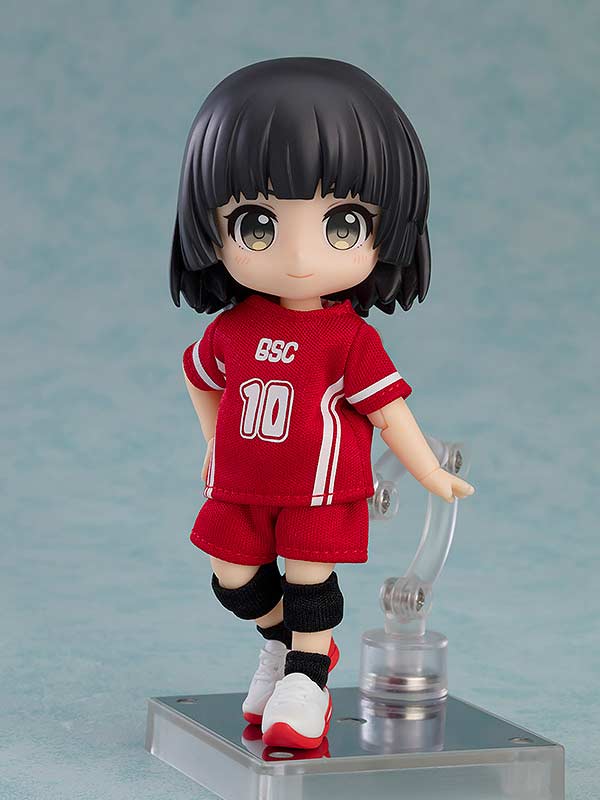(PO) Nendoroid Doll Outfit Set Volleyball Uniform (Red) Image_5
