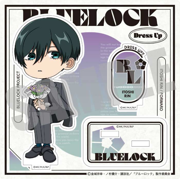 (PO) Blue Lock Acrylic Stand Itoshi Rin Party Ver. Image_2