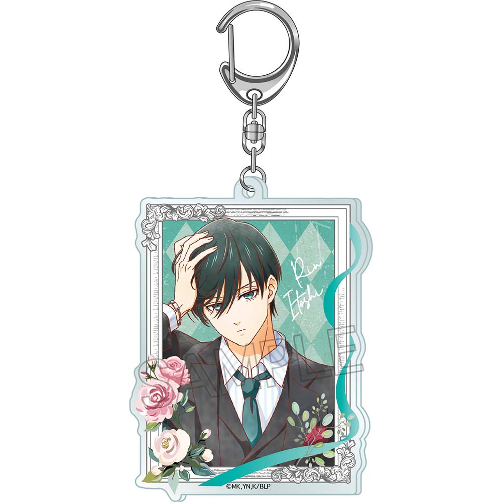 (PO) Blue Lock Vintage Series Throne Acrylic Key Chain - Itoshi Rin Image_1