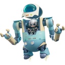 (PO) Alloy Articulated Assemblable Model Topupu Robot Image_2