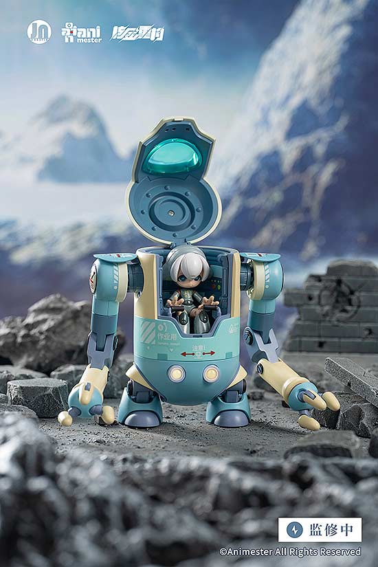 (PO) Alloy Articulated Assemblable Model Topupu Robot Image_7