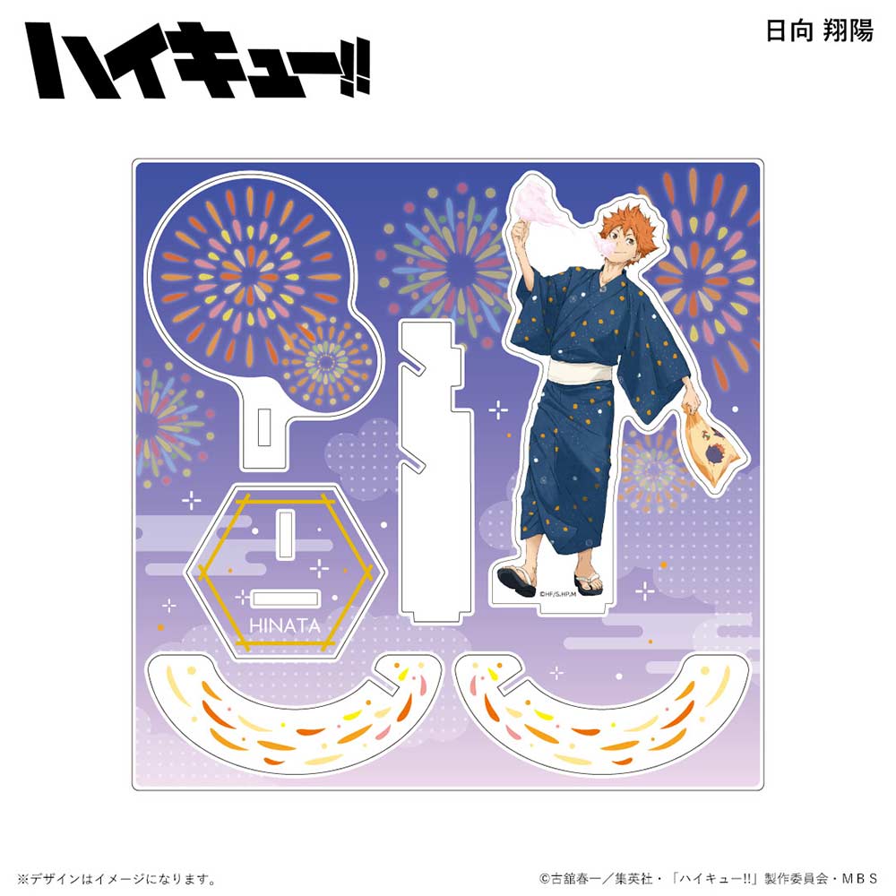 (PO) Haikyu!! Effect Acrylic Figure Yukata Ver. Hinata Image_2