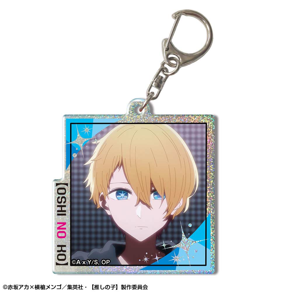 (PO) Oshi no Ko Hologram Acrylic Key Chain Design 07 Aqua A Image_1