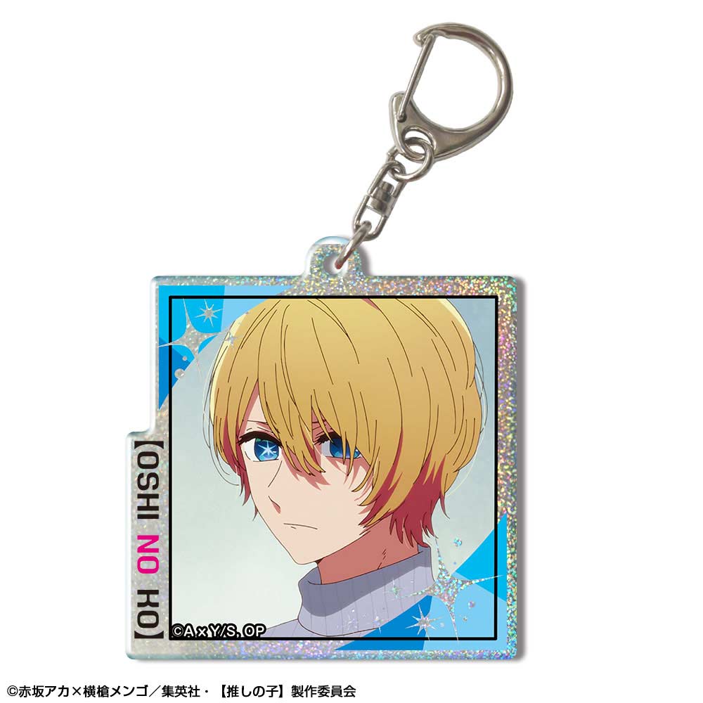 (PO) Oshi no Ko Hologram Acrylic Key Chain Design 08 Aqua B Image_1
