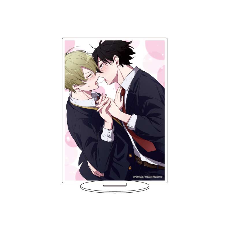 (PO) Chara Acrylic Figure Stalker-kun wa Nomihoshitai. 02 Frontispiece Design (Official Illustration) Image_1