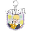 (PO) Mob Psycho 100 III Hologram Acrylic Key Chain Hanazawa Teruki Friendly with Cat Ver. Image_1