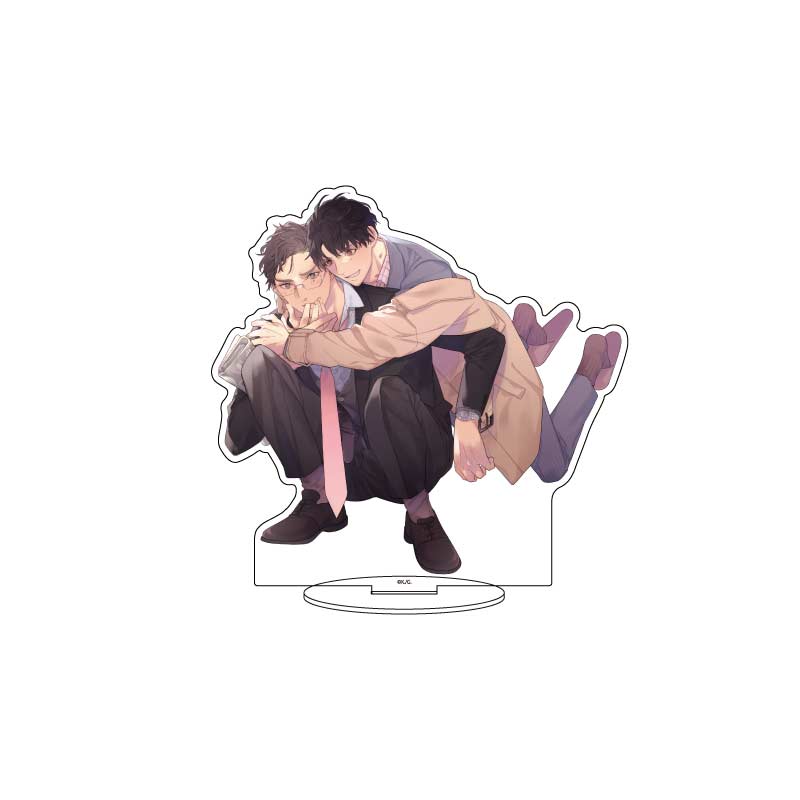 (PO) Chara Acrylic Figure Konna Koi Nara Owari ni Shitai! 02 Ryo & Uta 2 (Official Illustration) Image_1