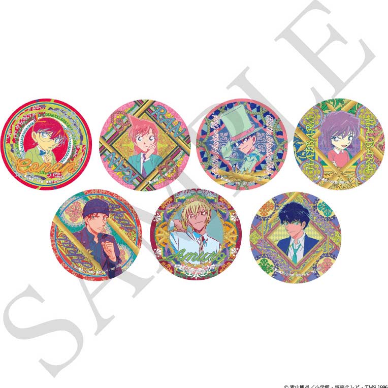 (PO) Detective Conan Trading Can Badge Victorian Motif [BOX] Image_1